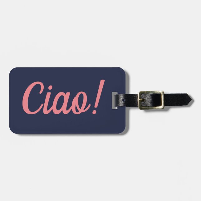 Ciao Luggage Tag Bagagebricka (Horisontell Framsida)