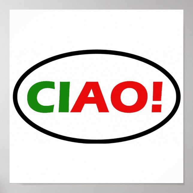 Ciao! Poster (Framsidan)