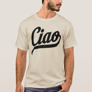 Ciao Script (svart) T Shirt