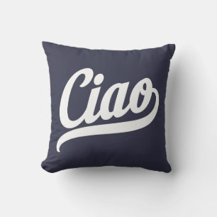 Ciao Script (vit) Kudde