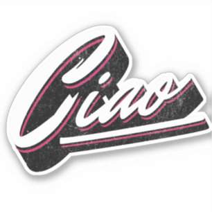 Ciao-textdesign Klistermärken