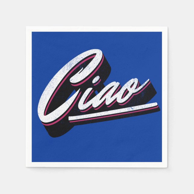 Ciao-textdesign Pappersservett (Framsidan)