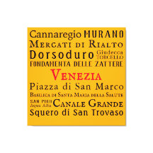 Ciao Venezia! canvastavla