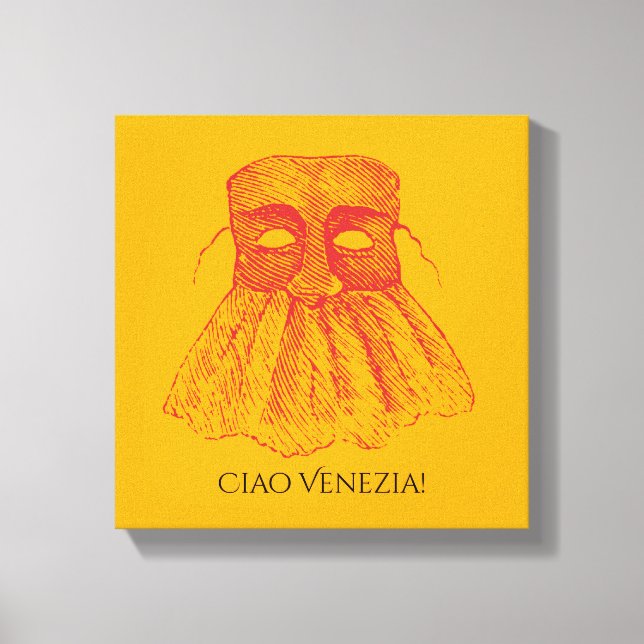 Ciao Venezia! Canvastryck (Framsida)