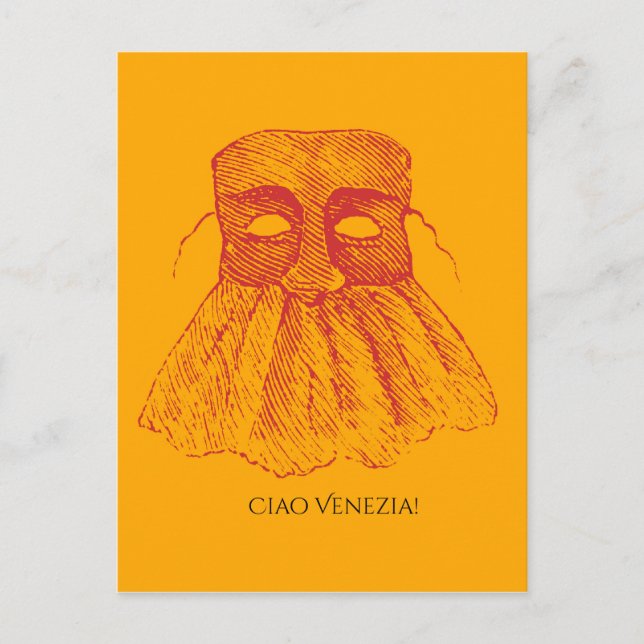 Ciao Venezia! Vykort (Framsida)