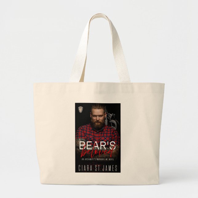Ciara St James Bears älskade Totebag Jumbo Tygkasse (Framsidan)