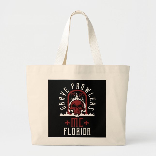 Ciara St James Grave Prowlers Totebag Jumbo Tygkasse (Framsidan)