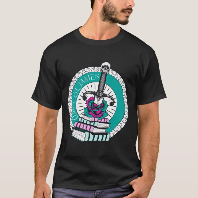 Ciara St James Logotyp: Herr SS T-Shirt Medelstorl (Framsida)