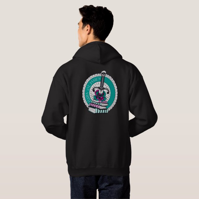 Ciara St James Logotyp Hoodie Herr XL (Hel baksida)