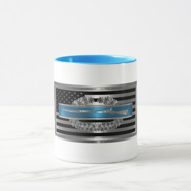 CIB Combat - Combat Infantryman Badge Mugg (Center)