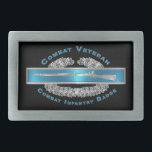 CIB Kambat Infantry Badge Bälte Buckle<br><div class="desc">Speciellt designad teckning som hedrar minnet av den fantastiska tjänst och det värde som våra modiga fanatiska soldater, som har tjänstgjort i strid, har. Unik designad gåva till vem som helst som tittar för den speciella gåvan till armén eller den civila skolan Studenten, befordran, återupptagning, pension, PCS, ETS, Far, ,...</div>