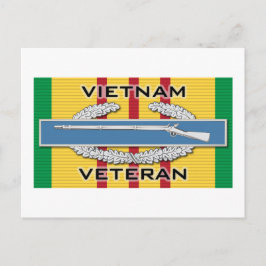 CIB Vietnam Veteran Vykort