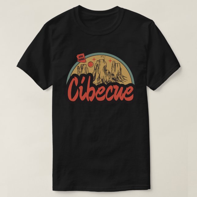 Cibecue, Arizona T Shirt (Design framsida)