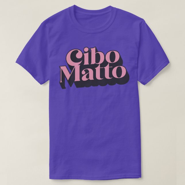 Cibo Matto 90-talets Stil Fläkt design T Shirt (Design framsida)