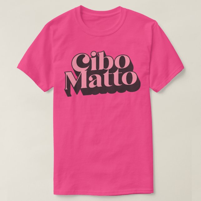 Cibo Matto 90-talets Stil Fläkt design T Shirt (Design framsida)