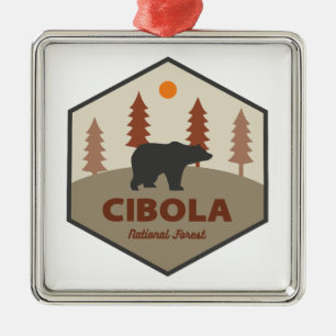 Cibola National Forest Björn Julgransprydnad Metall
