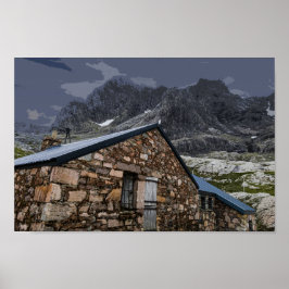 CIC Hut, Ben Nevis, Skottland Poster
