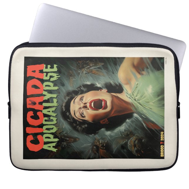 Cicada Apocalypse 2024 Laptop Fodral (Framsidan)