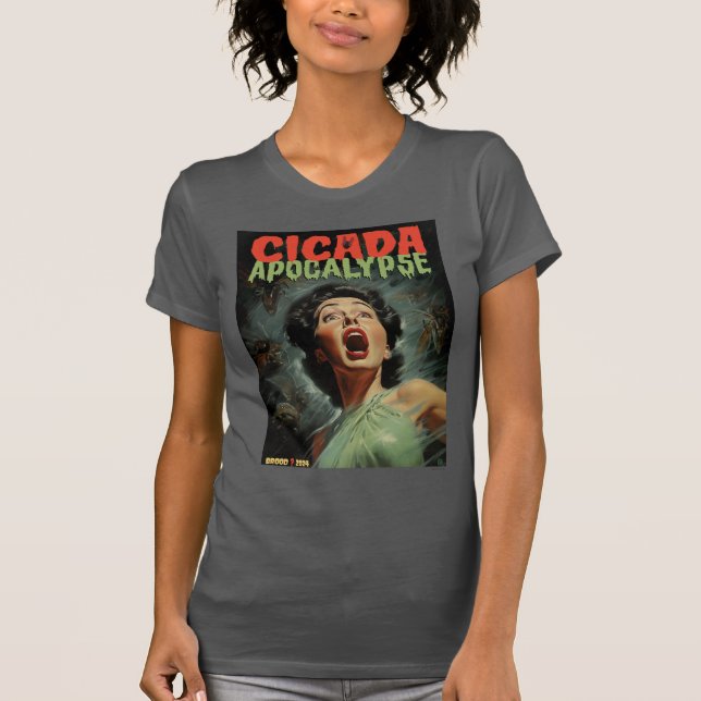 Cicada Apocalypse 2024 T Shirt (Framsida)