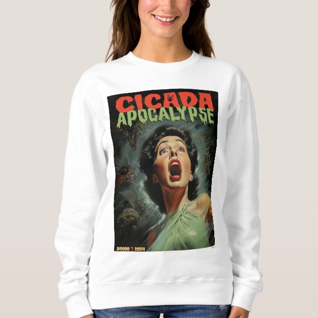 Cicada Apocalypse 2024 T Shirt (Framsida)