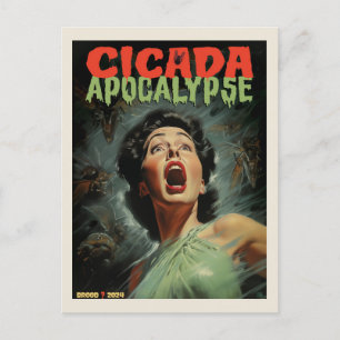Cicada Apocalypse 2024 Vykort