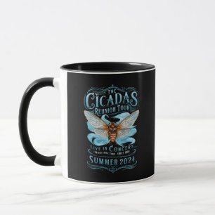 Cicada Återförening USA-turné 2024 Cicada-konsert Mugg