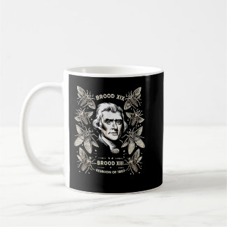 Cicada Brood XIII XIX inte sedan 1803 Tour Cicada Kaffemugg