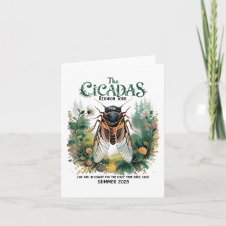 Cicada Brood Xiv Sommaråterföreningsresa sedan 160 Kort
