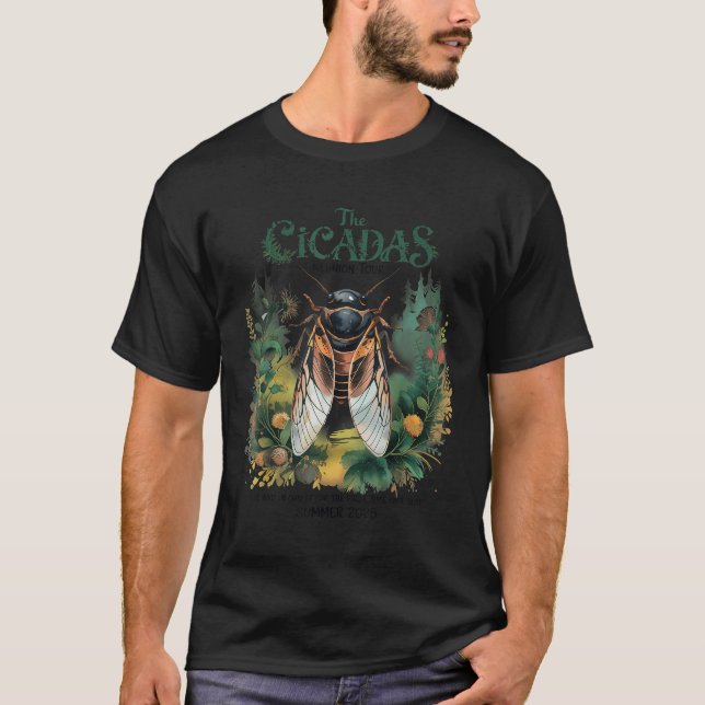 Cicada Brood Xiv Sommaråterföreningsresa sedan 160 T Shirt (Framsida)