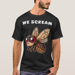 Cicada Brood XIX Brood XIII Vi Skräckcicadas Eme T Shirt
