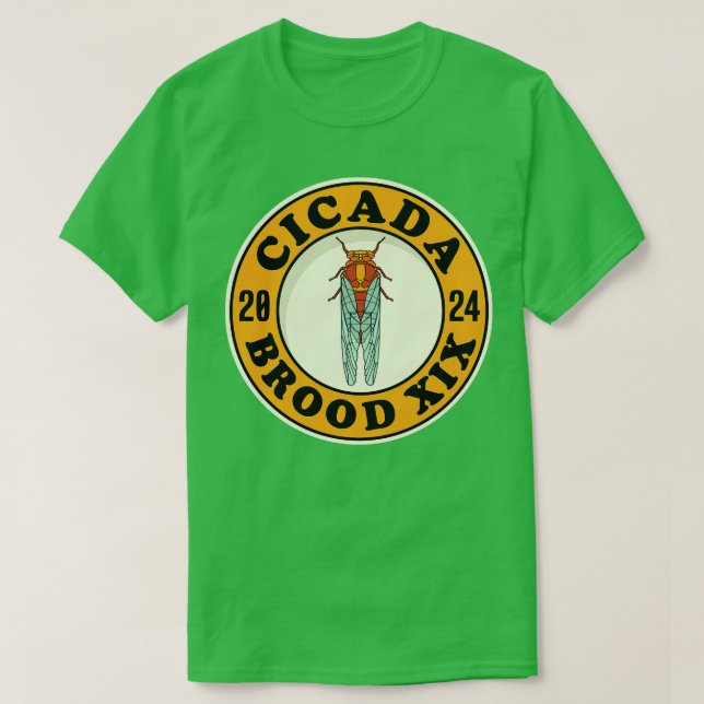 Cicada Brood XIX T Shirt (Design framsida)