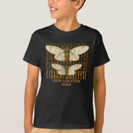 Cicada Cicadapocalypse 2024 Anpassningsbar Locatio T Shirt