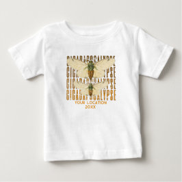 Cicada Cicadapocalypse 2024 Anpassningsbar Locatio T Shirt