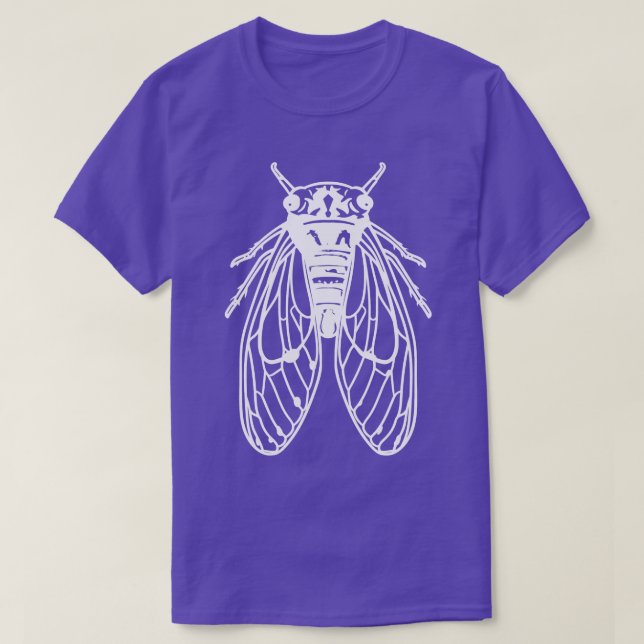 Cicada Insekt T Shirt (Design framsida)