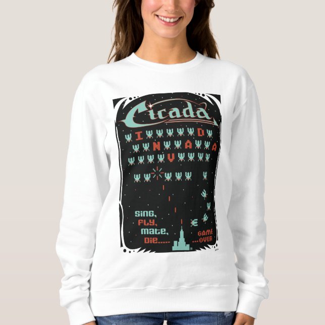 Cicada Invada T Shirt (Framsida)