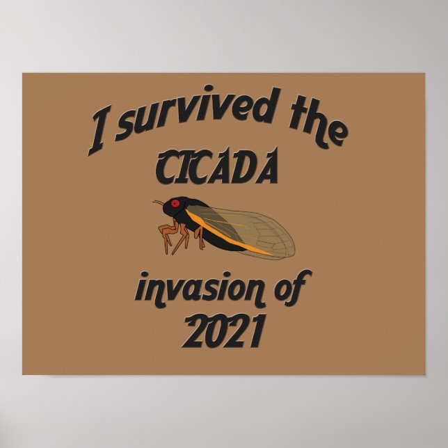 Cicada Invasion Poster (Framsidan)
