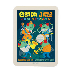 Cicada Jazz Sylt Session Magnet