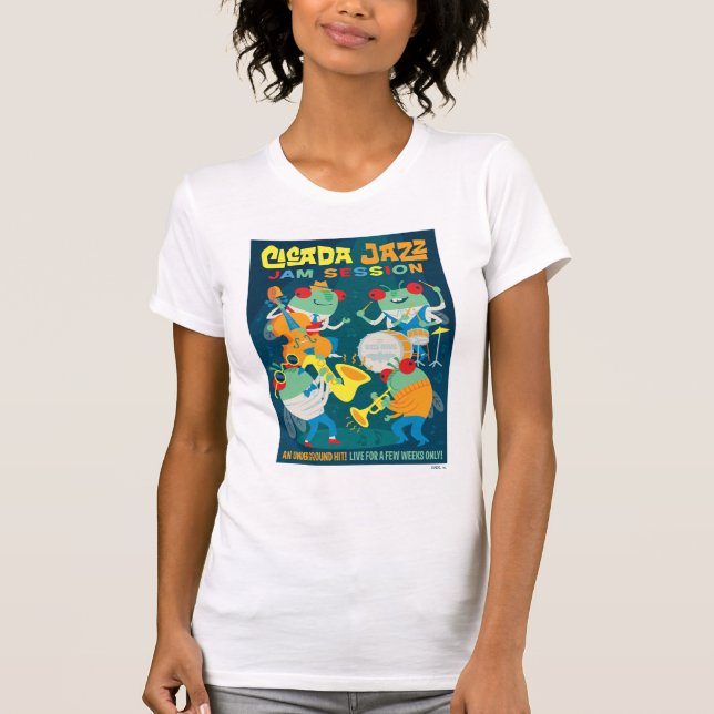 Cicada Jazz Sylt Session T Shirt (Framsida)