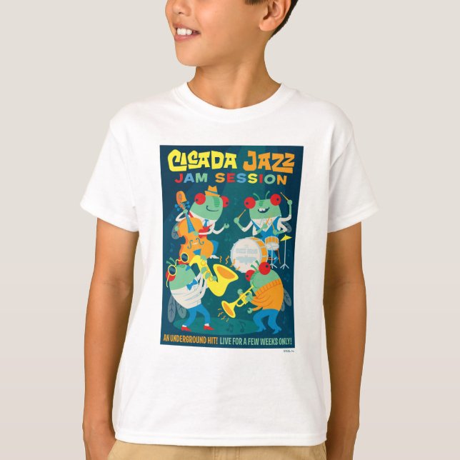 Cicada Jazz Sylt Session T Shirt (Framsida)
