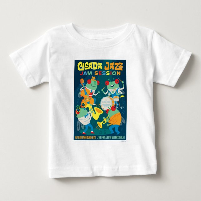 Cicada Jazz Sylt Session T Shirt (Framsida)
