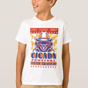 Cicada Land Music Festival T Shirt