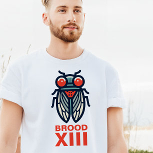 Cicada Magicicada Brood XIII Anpassningsbar Text T Shirt