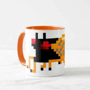 Cicada Mania Pixel Cicada mugg