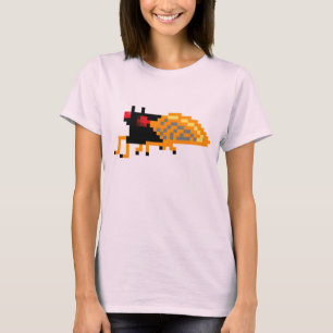 Cicada Mania Pixel Cicada T Shirt