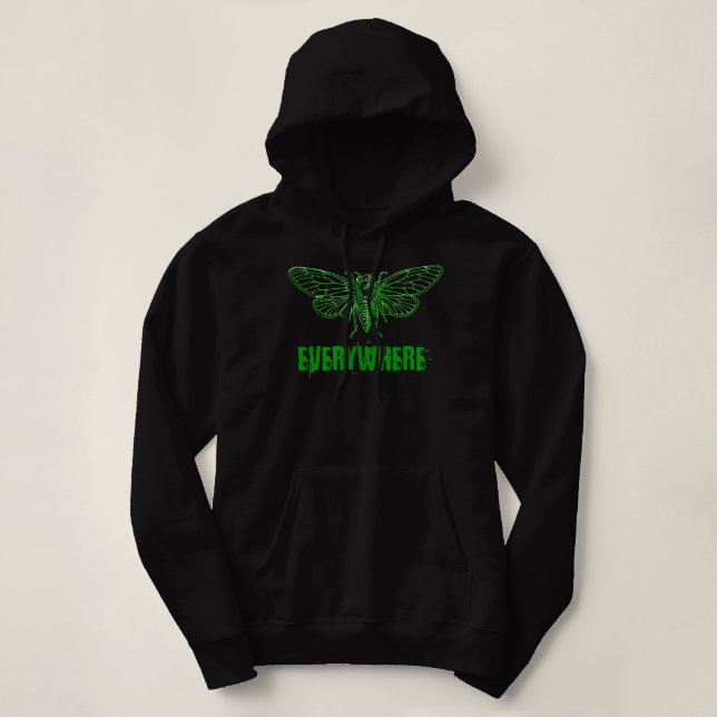 Cicada överallt t shirt (Design framsida)
