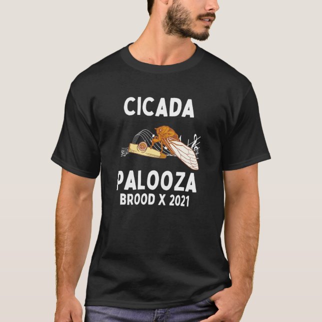 Cicada Palooza T Shirt (Framsida)