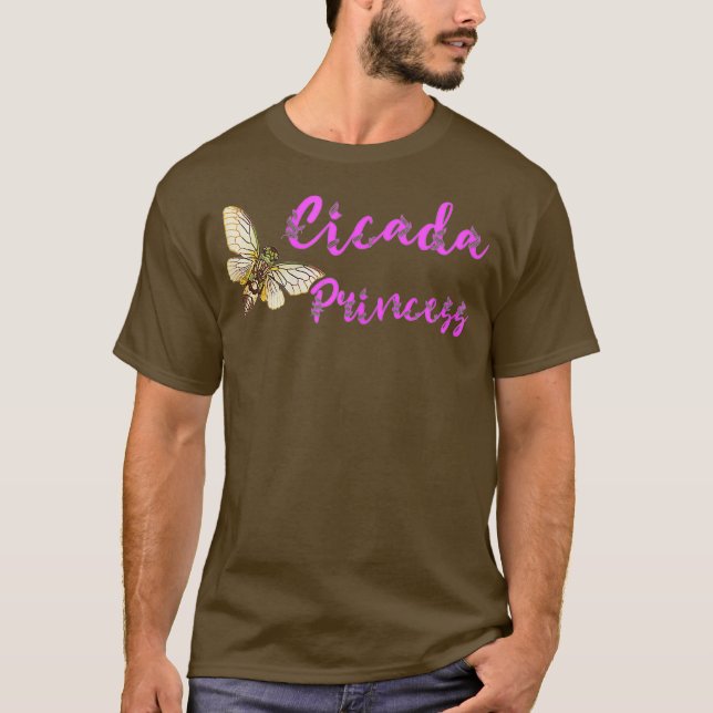 Cicada Princess Magicicada Swarme Insekt Invasion T Shirt (Framsida)