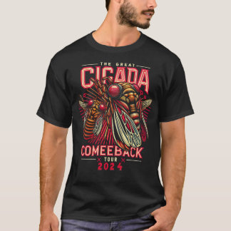 Cicada Reunion US Tour 2024 Cicada Concert Fes T Shirt