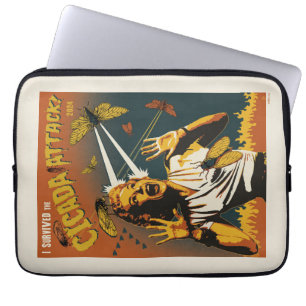 Cicada Screaming Dam 2024 Laptop Fodral