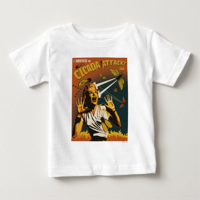 Cicada Skrikande Dam 2024 T Shirt (Framsida)